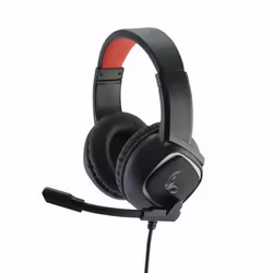 MediaRange MRGS301 cuffia e auricolare Cablato A Padiglione Gaming Nero, Rosso