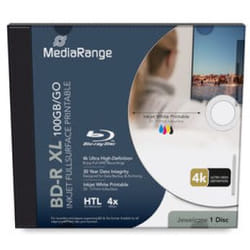 MediaRange MR520 disco vergine Blu-Ray BD-R 100 GB 1 pz