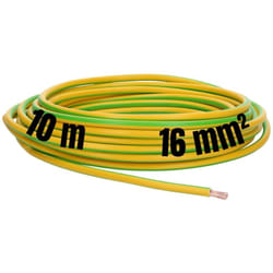 Lapp - 4520006 H07V-K 16,0 mm² verde-giallo, cavo di messa a terra, conduttore di protezione da 16 mm2, cavo di cablaggio, cavo flessibile, cavo
