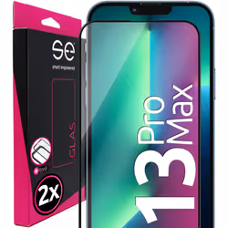 Smart Engineered SE0-F0506-0196-21-M, Apple, iPhone 13 Pro Max, Antipolvere, Scratch resistant, Trasparente, 2 pz