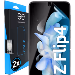Smart Engineered SE0-F0101-0277-22-M, Samsung, Galaxy Z Flip 4, Resistente all'olio, Scratch resistant, Trasparente, 2 pz