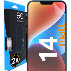 Smart Engineered SE0-F0102-0272-22-M, Apple, iPhone 14, Scratch resistant, Trasparente, 2 pz