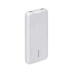 Rivacase VA2041, 10000 mAh, Polimeri di litio (LiPo), 3,7 V, 10 W, Bianco
