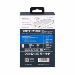 Rivacase VA2521 batteria portatile Polimeri di litio (LiPo) 20000 mAh Grigio - Vista aggiuntiva 7