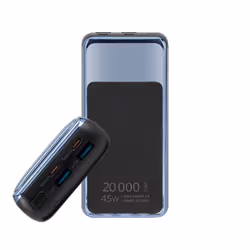 Rivacase VA1075 batteria portatile Polimeri di litio (LiPo) 20000 mAh Nero, Blu - Vista aggiuntiva 8