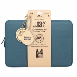 Rivacase Suzuka 7703 35,6 cm (14") Custodia a tasca Colore acqua - Vista aggiuntiva 4