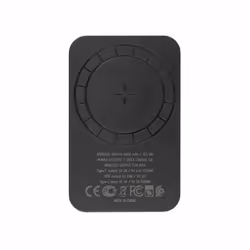 Rivacase VA2603 batteria portatile Polimeri di litio (LiPo) Carica wireless Nero - Vista aggiuntiva 4