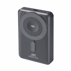 Rivacase VA2608 batteria portatile Polimeri di litio (LiPo) 10000 mAh Carica wireless Nero, Grigio - Vista aggiuntiva 6