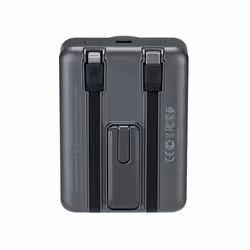 Rivacase VA2608 batteria portatile Polimeri di litio (LiPo) 10000 mAh Carica wireless Nero, Grigio - Vista aggiuntiva 7