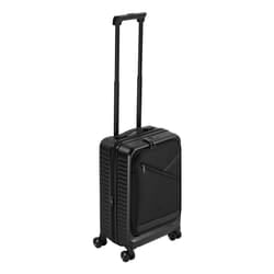 Rivacase Clark Trolley Guscio rigido Nero 34 L Alluminio, Policarbonato (PC), Poliestere