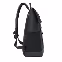 Rivacase Eden zaino Zaino roll top Nero Poliestere, PU pelle - Vista aggiuntiva 5