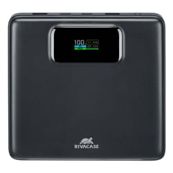 Rivacase Turbo Polimeri di litio (LiPo) 20000 mAh Nero