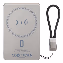 Rivacase VA2616 (5000 mAh) Banca di alimentazione Magsafe wireless 15W + QC/PD20W con passante per cavo - Vista aggiuntiva 3