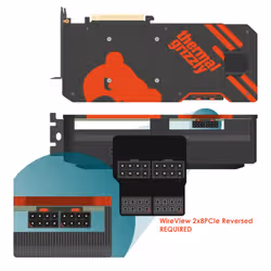 Thermal Grizzly TG-WV-P28R Wattmetro Nero Display incorporato LCD - Vista aggiuntiva 3