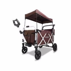 Il carrello pieghevole FUXTEC FX-CTL950 MARRONE. Il modello premium della gamma di carrelli FUXTEC - Family ! Il carrello a m ...