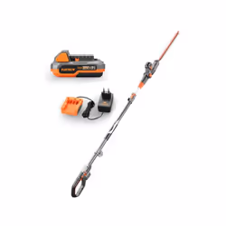 FUXTEC FX-E1HH20 Tagliasiepi telescopico a batteria da 20 V - SET con batteria e caricabatterie Tagliasiepi telescopico da 20 ...