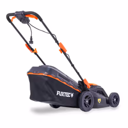 FUXTEC FX-RME38 tagliaerba Tagliaerba a spinta Batteria Nero, Arancione - Vista aggiuntiva 6