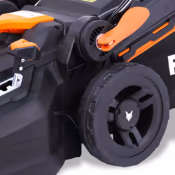 FUXTEC FX-RME38 tagliaerba Tagliaerba a spinta Batteria Nero, Arancione - Vista aggiuntiva 8