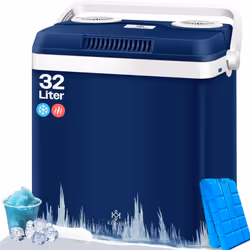 Frigo box termoelettrico KESSER KE-32L, per riscaldare e raffreddare bevande e alimenti, 2 livelli di potenza, facile da usar ...