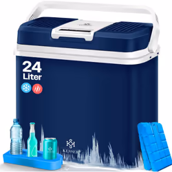 Frigorifero termoelettrico KESSER KE-24L Il frigorifero portatile Kesser da 24 litri fornisce bevande fresche in estate e cib ...