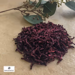 PAWS&PATCH strisce di barbabietola rossa per cani 400 g fiocchi