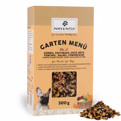 PAWS&amp;PATCH menu giardino  N. 2 per cani