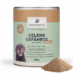 PAWS&PATCH complesso articolare FORTE per cani adulti e anziani 120 g Granuli