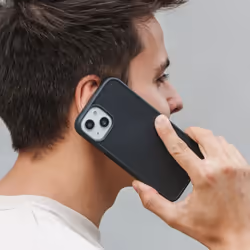 Woodcessories Bio Case custodia per cellulare 15,4 cm (6.06") Cover Nero