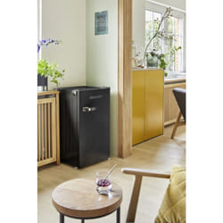 Frigo-congelatore da libera installazione retro 83 cm 90 litri nero Respekta