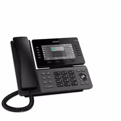Snom D815W, IP Phone, Nero, Scrivania/Parete, Linux, TFT, 12,7 cm (5")