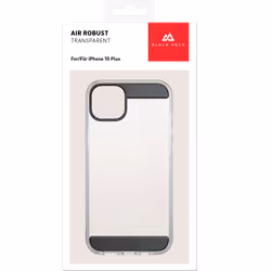 Black Rock Air Robust custodia per cellulare 6.7" Cover Nero, Trasparente