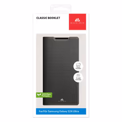 Black Rock The Classic custodia per cellulare 17,3 cm (6.8") Custodia a libro Nero