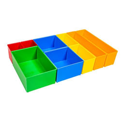 ProClick H3 CT M 74 Set di cassette degli attrezzi Plastica Multicolore
