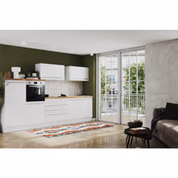 Blocco cucina doppio Respekta Gabriel 320 cm Il blocco cucina doppio Respekta Gabriel è una soluzione versatile ed elegante p ...