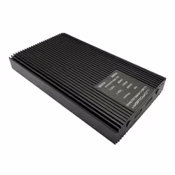 LC-Power LC-M2-C-NVME-2X2-RAID contenitore di unità di archiviazione Box esterno SSD Nero M.2 Alimentazione USB - Vista aggiuntiva 5