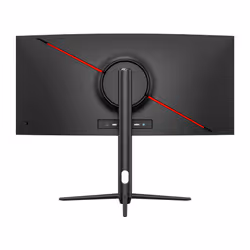 LC-Power LC-M30UWFC 30" UltraWide Full HD LED Nero - Vista aggiuntiva 3