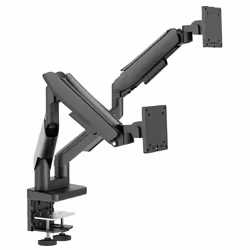 LC-Power LC-EQ-A34B-D Supporti a parete per TV 86,4 cm (34") Scrivania Nero - Vista aggiuntiva 3