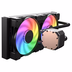 LC-Power LC-CC-280-B-ARGB sistema di raffreddamento per computer Processore Raffreddatore di liquidi tutto in uno 14 cm Nero - Vista aggiuntiva 4