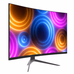 LC-Power LC-M27QC Monitor 27 pollici QHD VA 180 Hz 2,7 ms curvo Nero, Rosso - Vista aggiuntiva 2