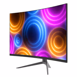 LC-Power LC-M27QC Monitor 27 pollici QHD VA 180 Hz 2,7 ms curvo Nero, Rosso - Vista aggiuntiva 3