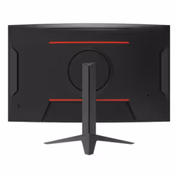 LC-Power LC-M27QC Monitor 27 pollici QHD VA 180 Hz 2,7 ms curvo Nero, Rosso - Vista aggiuntiva 4