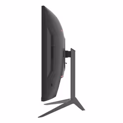 LC-Power LC-M27QC Monitor 27 pollici QHD VA 180 Hz 2,7 ms curvo Nero, Rosso - Vista aggiuntiva 8