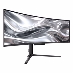 LC-Power LC-M49QCO Monitor PC 124,5 cm (49") 5120 x 1440 Pixel Quad HD QD-OLED Nero - Vista aggiuntiva 3