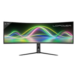 LC-Power LC-M49QCK Monitor PC 124,5 cm (49") 5120 x 1440 Pixel Dual QHD LCD Nero