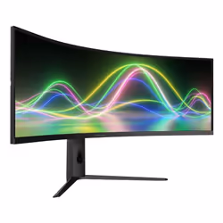 LC-Power LC-M49QCK Monitor PC 124,5 cm (49") 5120 x 1440 Pixel Dual QHD LCD Nero - Vista aggiuntiva 3