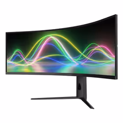 LC-Power LC-M49QCK Monitor PC 124,5 cm (49") 5120 x 1440 Pixel Dual QHD LCD Nero - Vista aggiuntiva 4