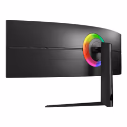 LC-Power LC-M49QCK Monitor PC 124,5 cm (49") 5120 x 1440 Pixel Dual QHD LCD Nero - Vista aggiuntiva 7