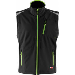 Gilet Uomo Fortis Verde Lime 24, Nero /, Gr.Xxl