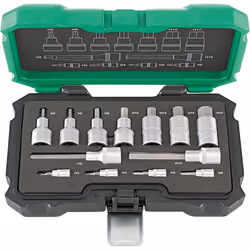 Fortis 4317784706476, 13 pz, Esagono, 1/4,1/2"