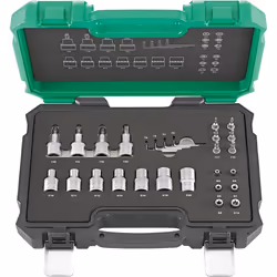 Fortis 4317784707008, 1/2+1/4", 27 testina/e, Acciaio al cromo vanadio